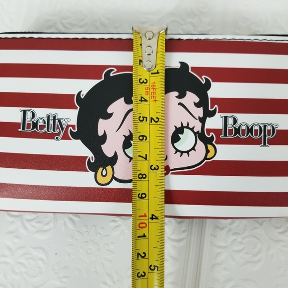 Betty Boop stripped wallet wristlet - Picture 7 of 7